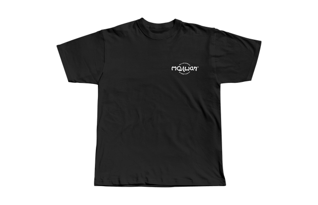 Malwan Plain Chest - Black - T Shirt