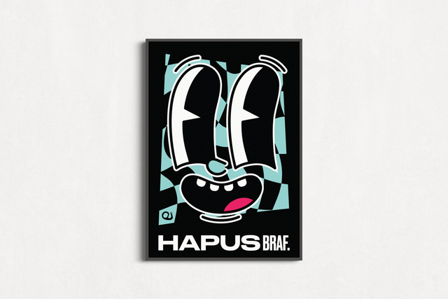 Hapus Braf - A3 Print