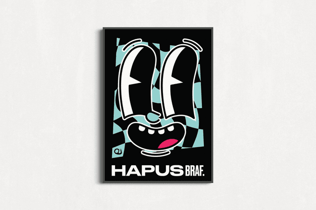 Hapus Braf - A3 Print